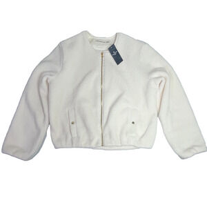 Abercrombie Kids Girls 17/18 Fleece Sherpa Jacket